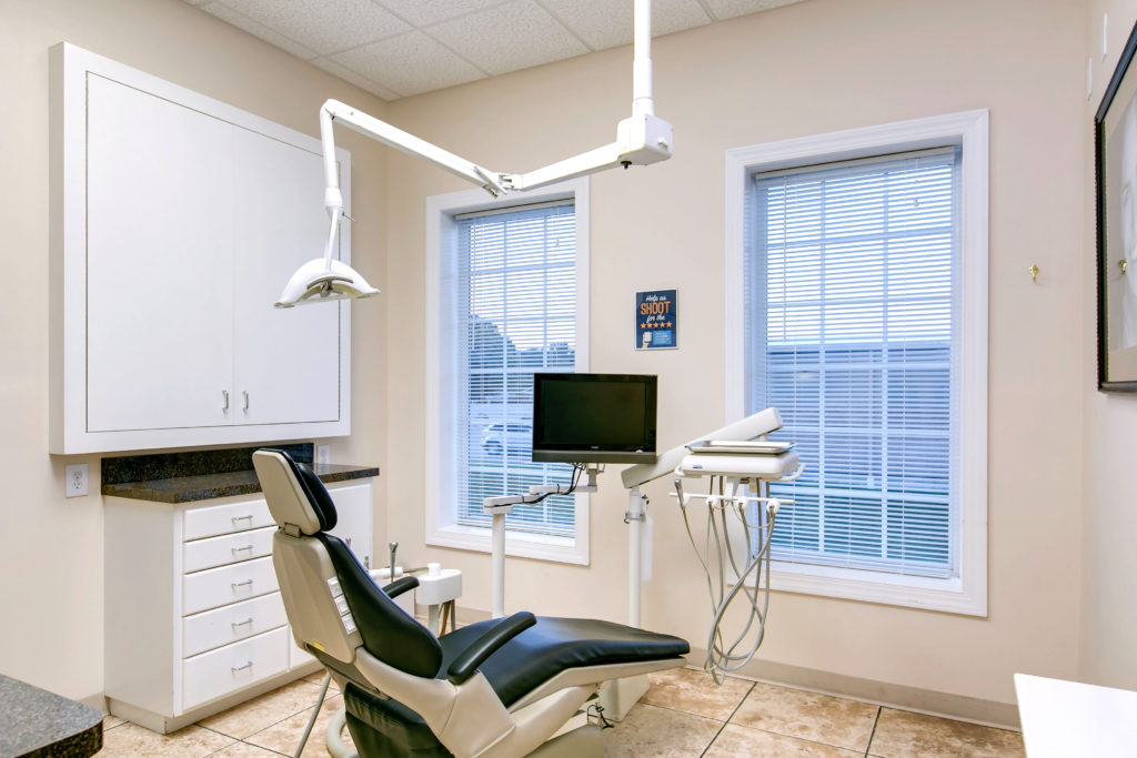 dental patient chair at Lane and Associates