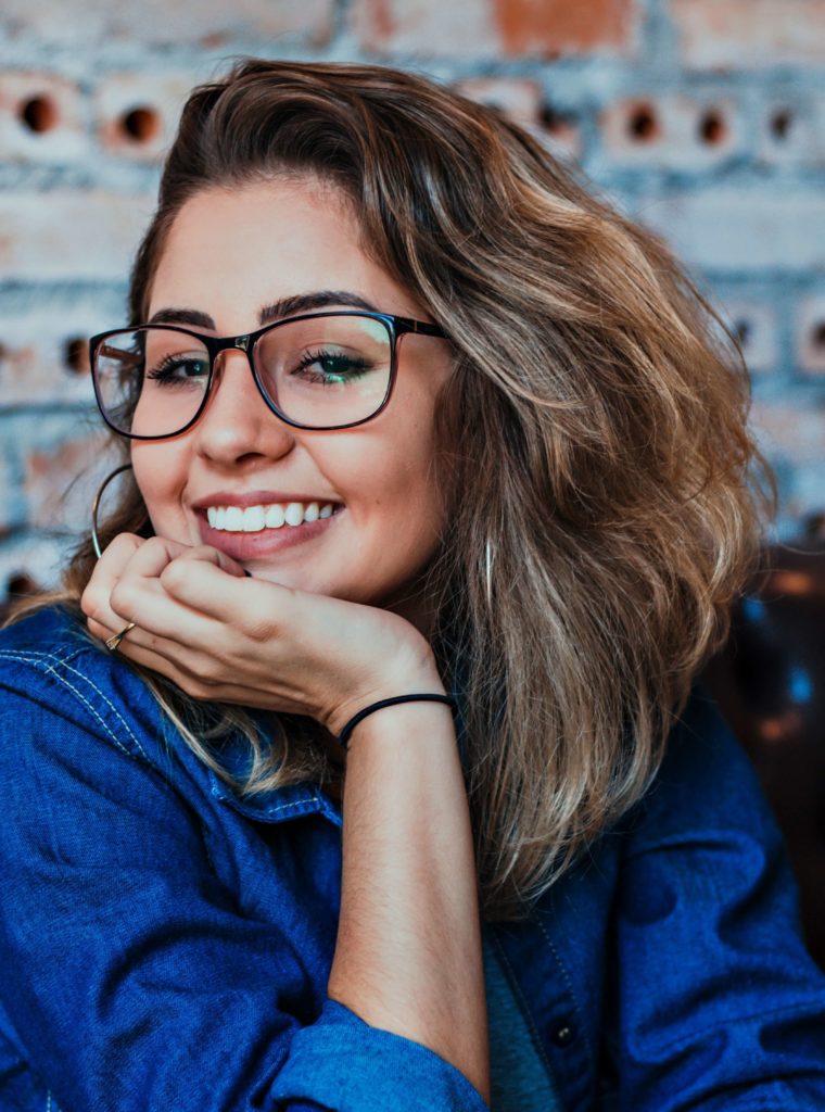 dental patient smiling