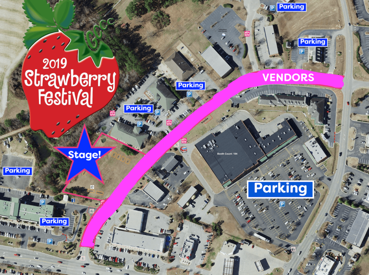 Out and About Roseboro Bloom Fest & Strawberry Festival Lane