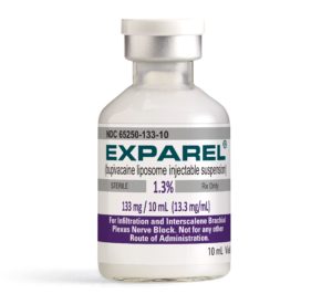 Exparel 10mL vial