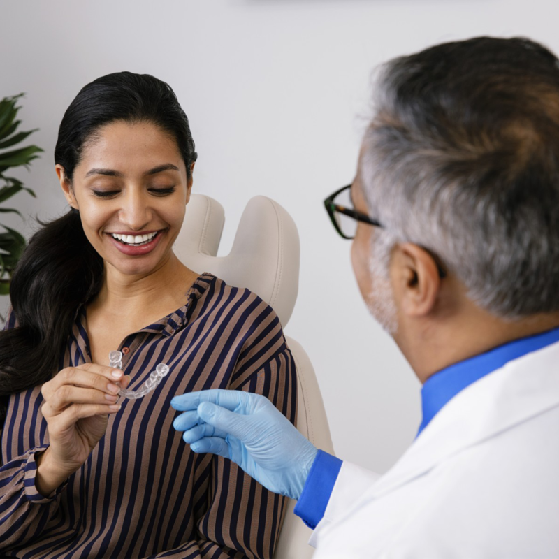 What are Invisalign Buttons? Lane & Associates