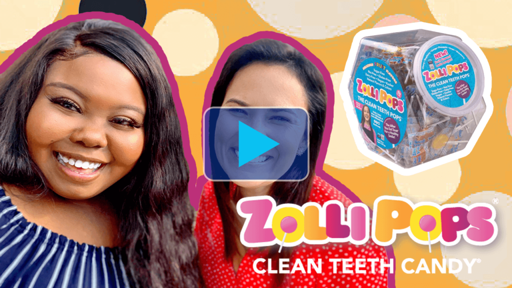 Zollipops clean teeth candy