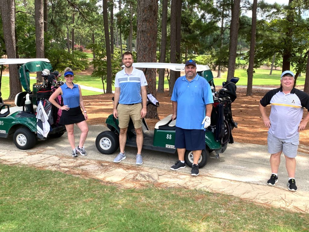 Lane employees at NCDSF Golf Challenge
